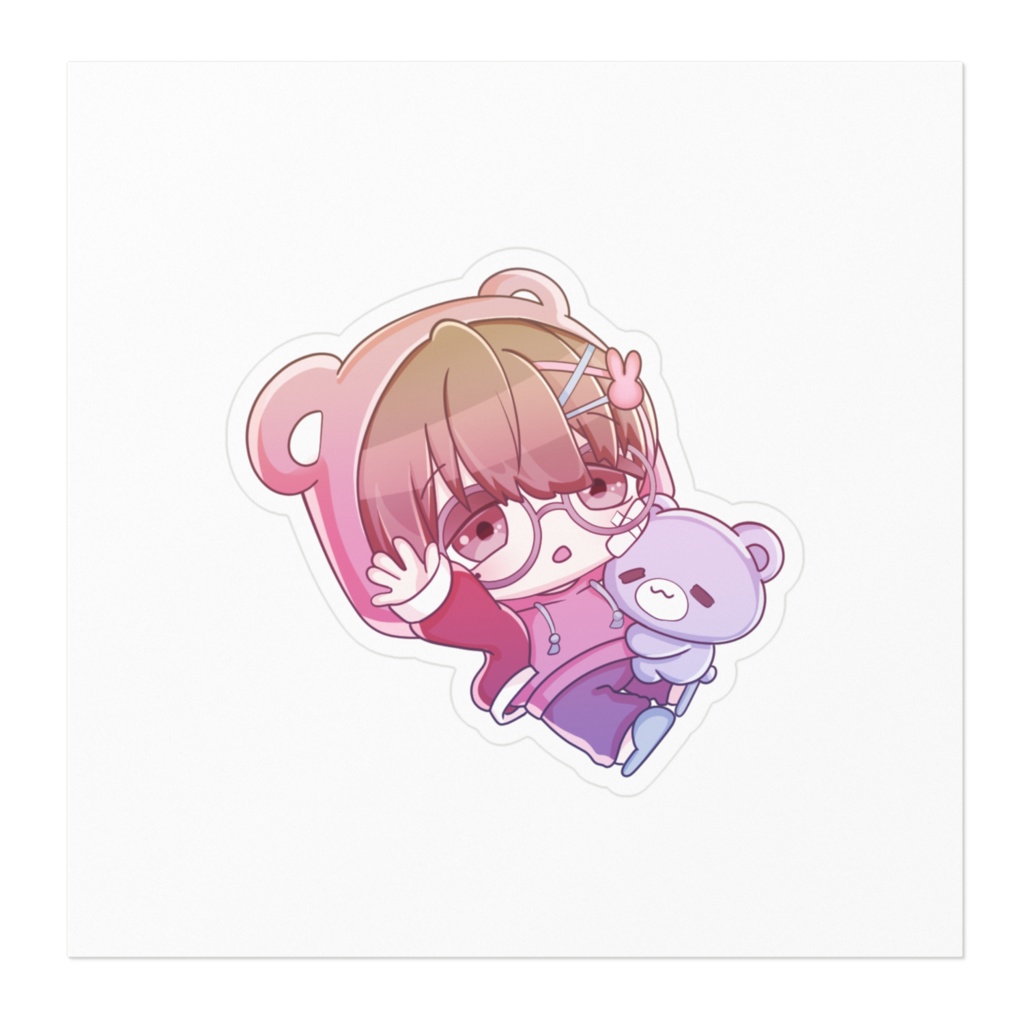 クマくんステッカー