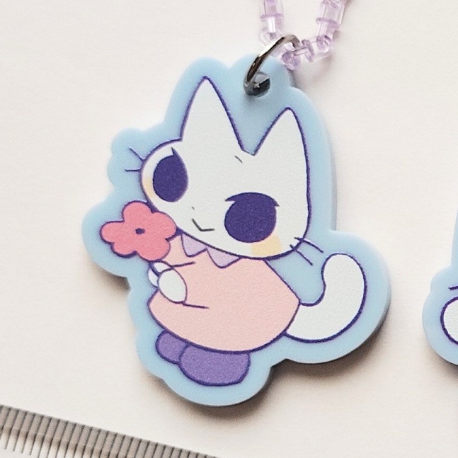 ふゆものちゃんアクキー_お花