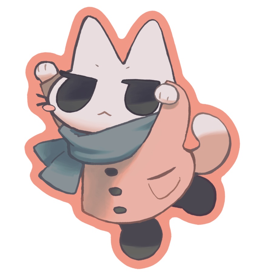 ふゆものちゃんステッカー