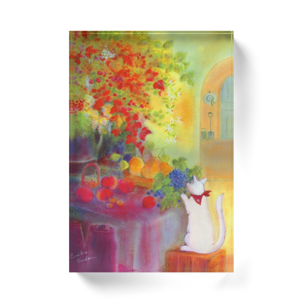 秋のめぐみ アクリルブロック【No.18】