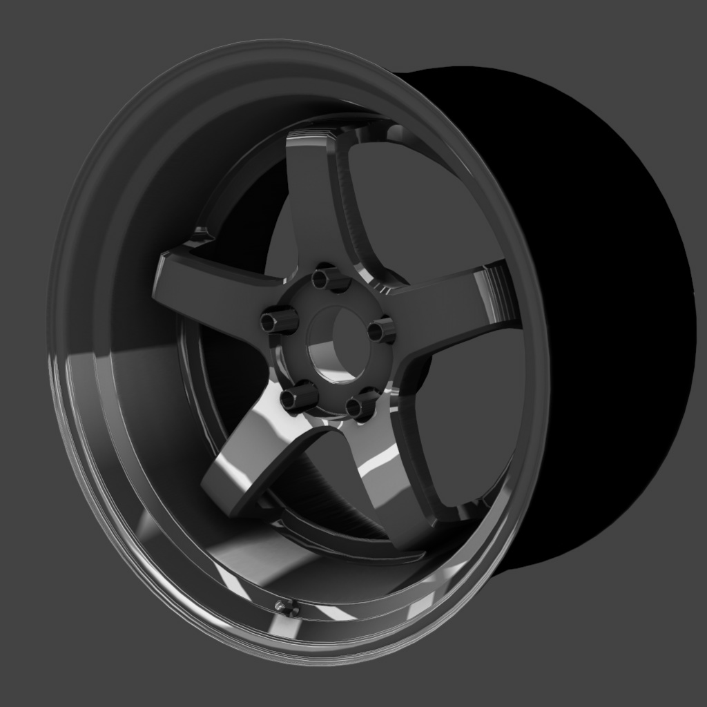 【無料】ホイール3Dモデル cleawe ff53