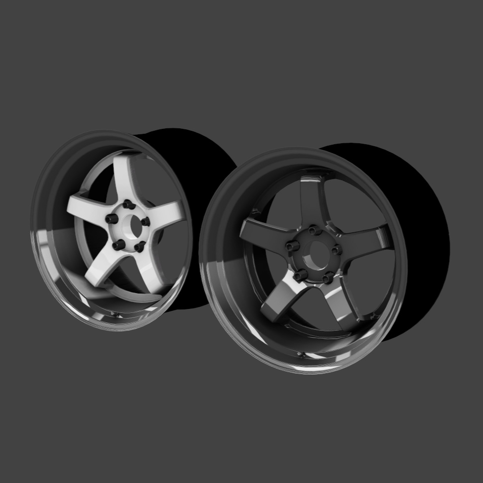 【無料】ホイール3Dモデル cleawe ff53