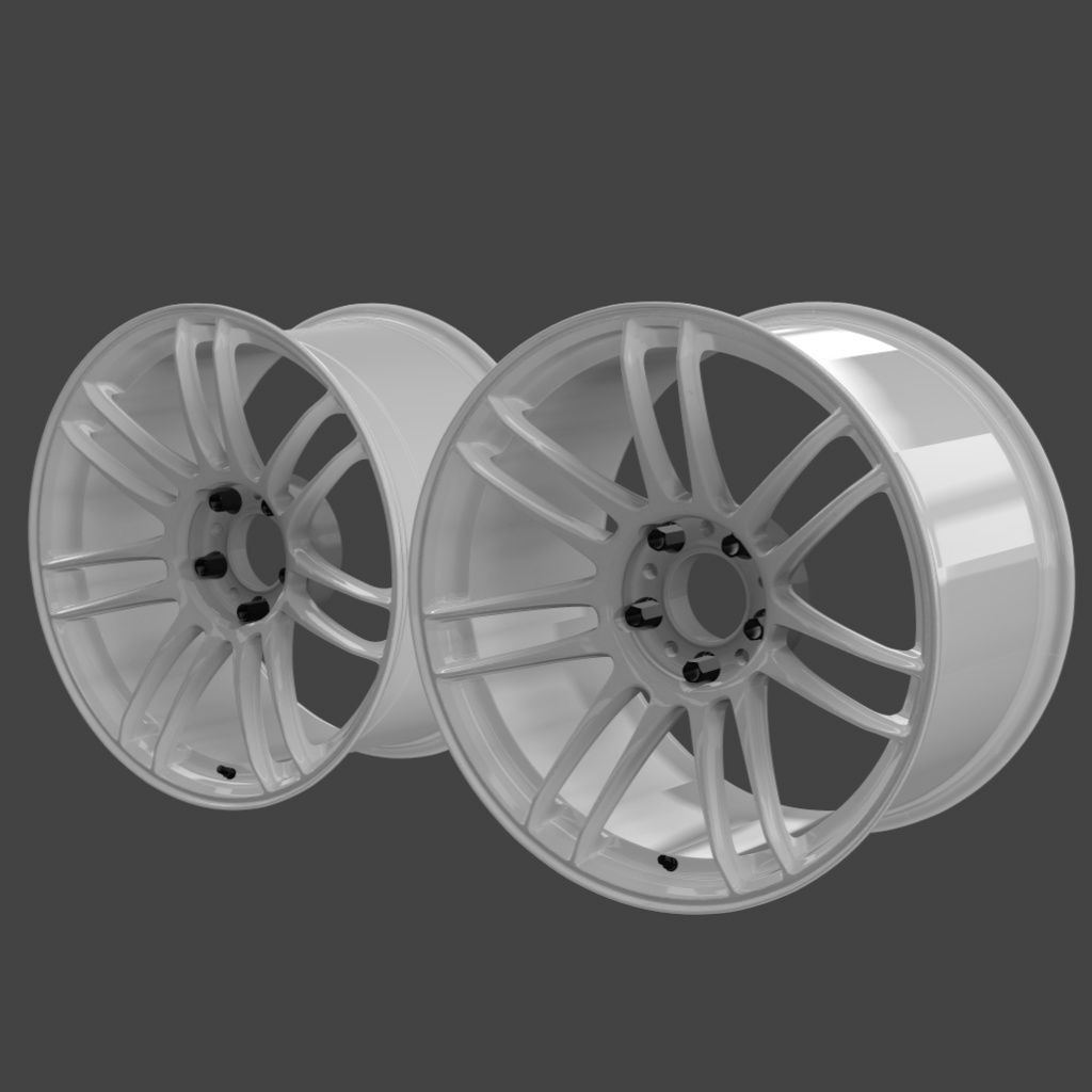 【無料】ホイール3Dモデル wonk z7