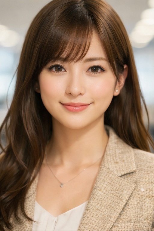 【AI美女・ゆい】職場にいてほしい営業OL写真集 vol.1｜5枚セット