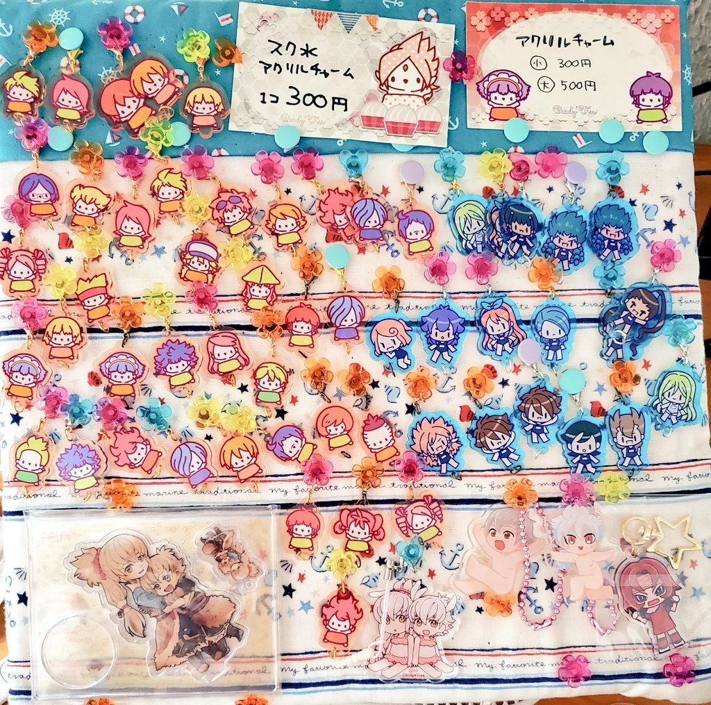 pkmn・anpkサブキャラアクリルチャーム