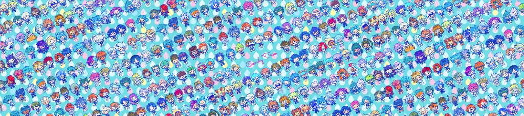 スク水デフォルメ系シール等【2020年キャラ増量】