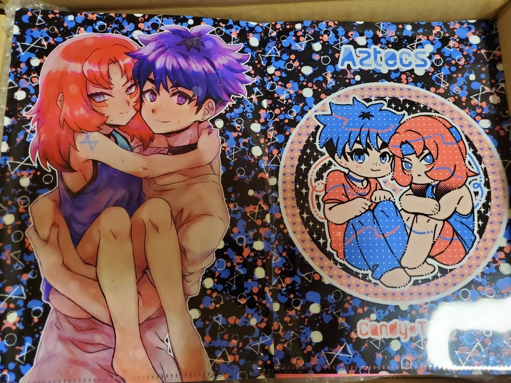 新刊①バンドパロのペクとソクの本