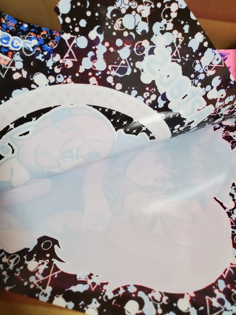 新刊①バンドパロのペクとソクの本