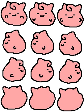 ピクスク用アバター【二次創作】