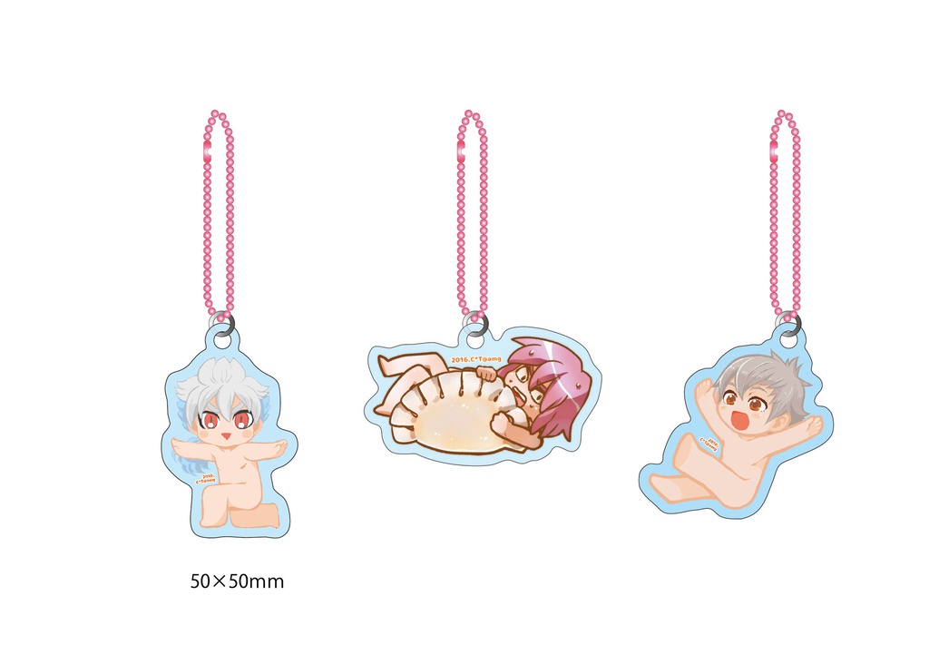 アクリルキーホルダー各種