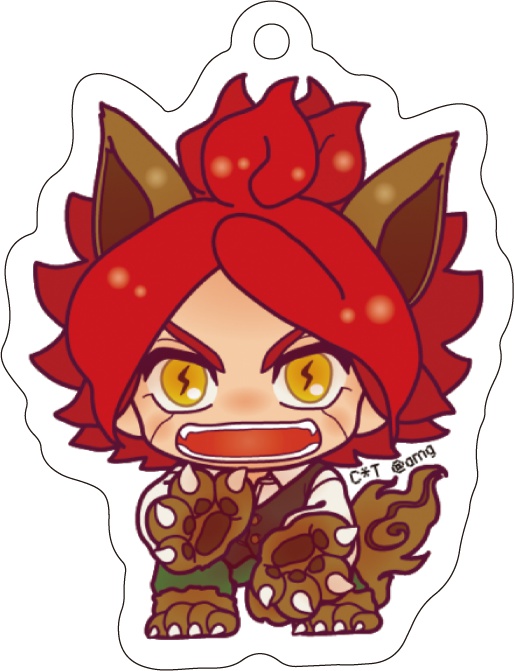 アクリルキーホルダー各種