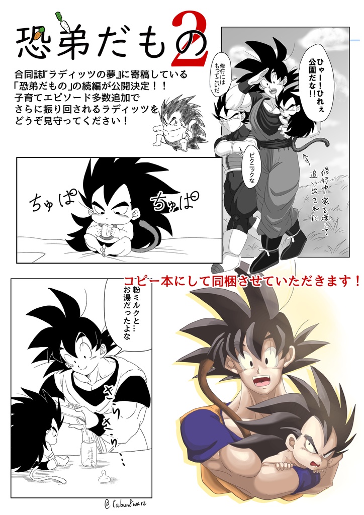 ラディッツの夢(合同誌)