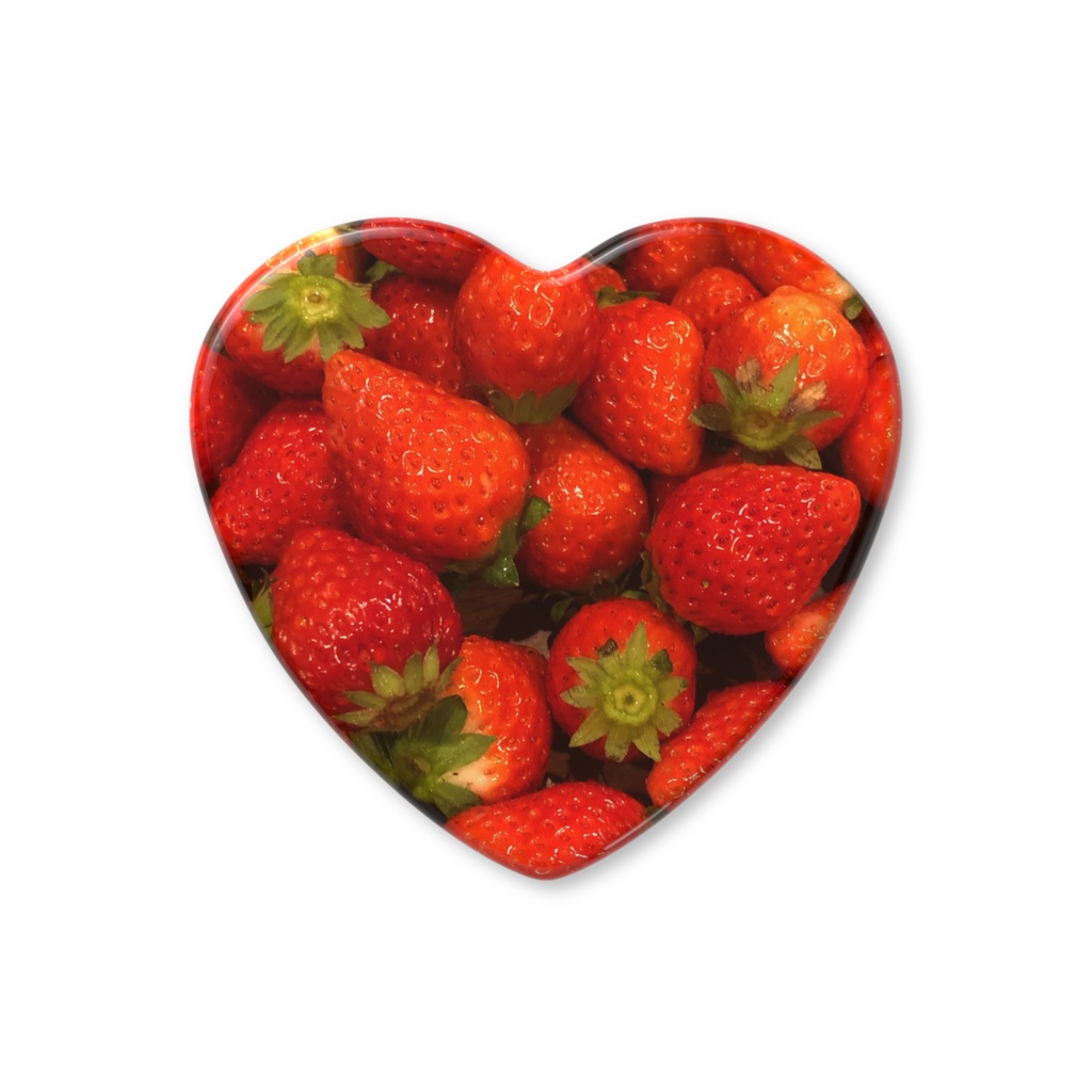 🍓いちご缶バッジ🍓