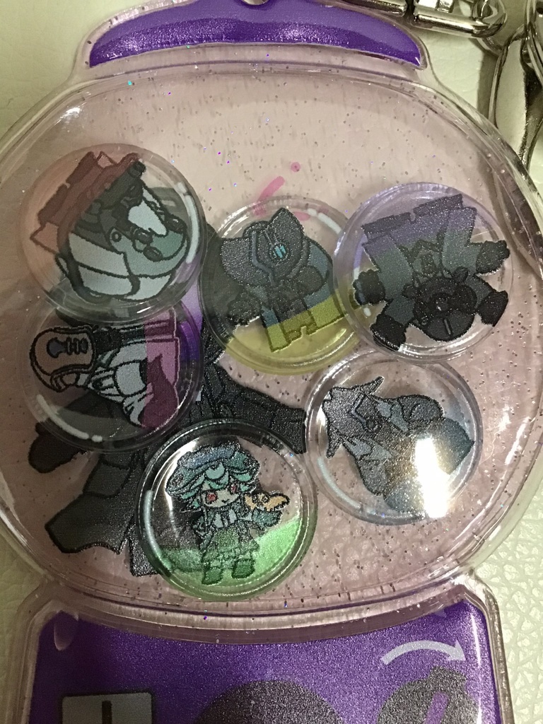 イドフロガチャガチャキーホルダー