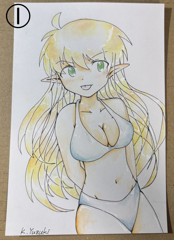 ポストカード原画