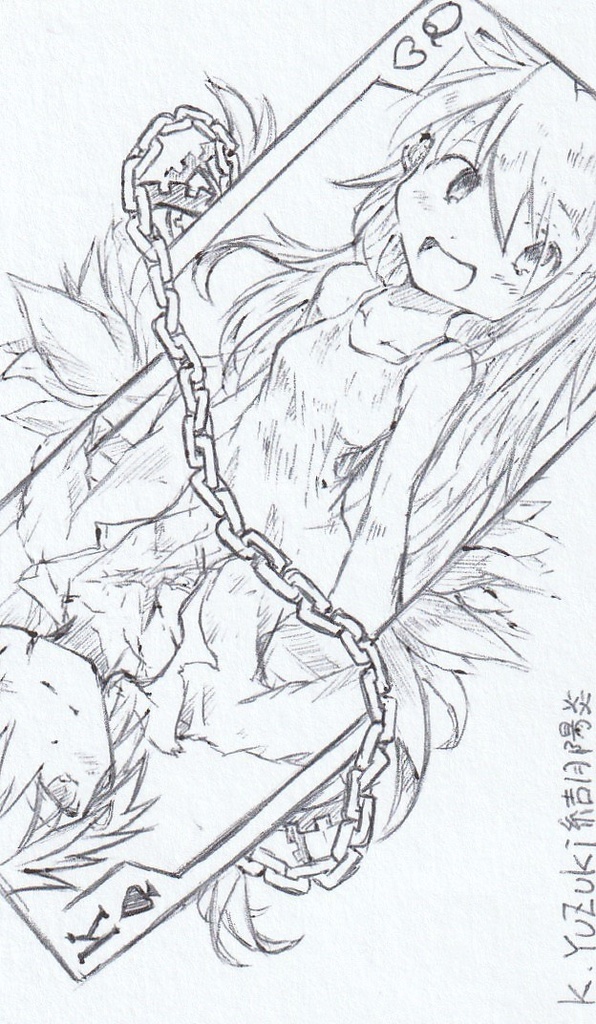 名刺サイズ原画ガチャ