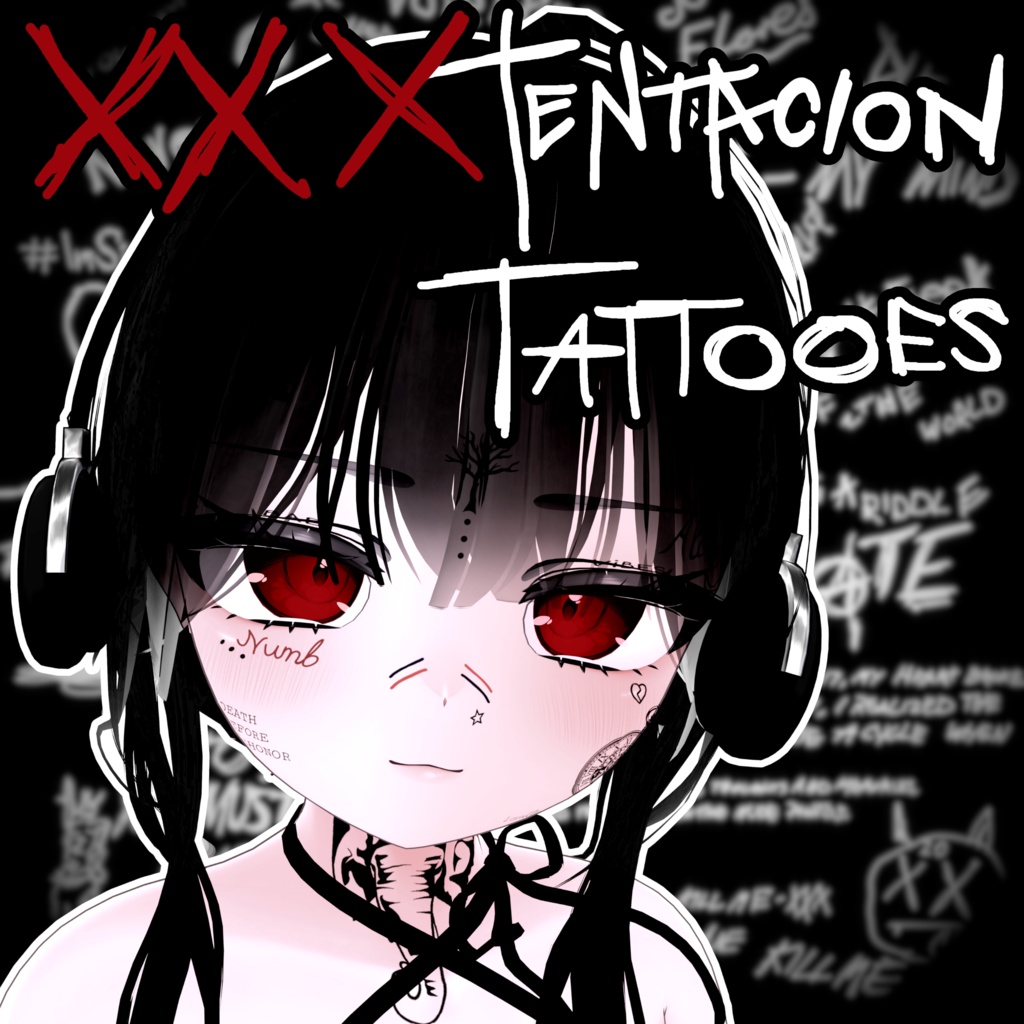 XXXTentacion's Tattoos [XXXTentacionのタトゥー]