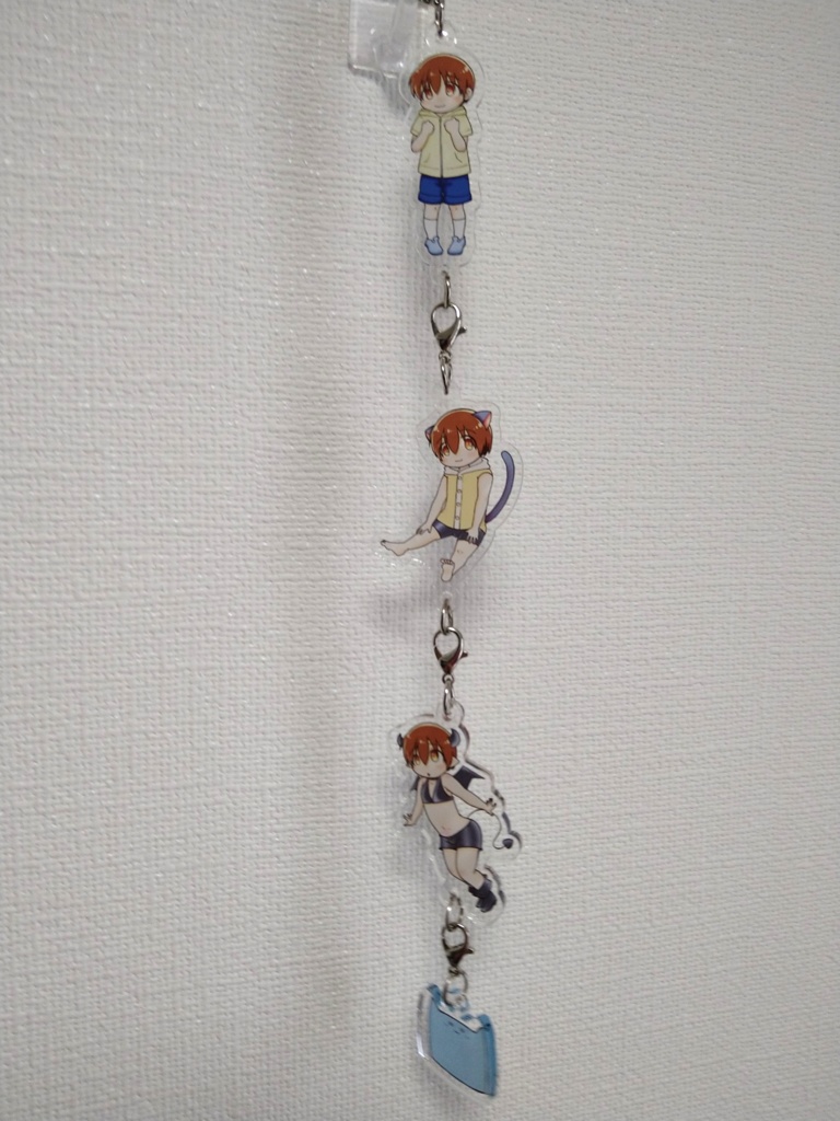 アキくんアクリルチャーム3種セット