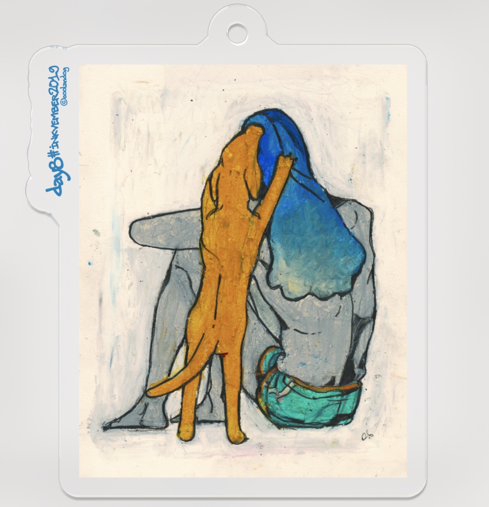 day8 若い黄と青