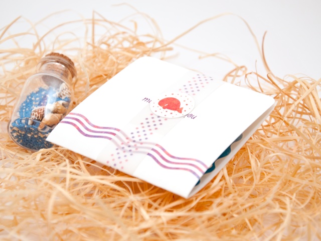 メンダコ ミニポップアップカード