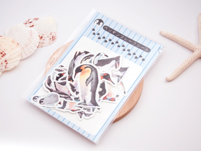 ペンギンフレークシールセット