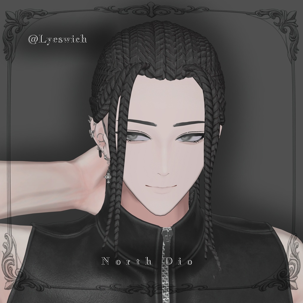 【NDcornrows】VRC cornrows Hair