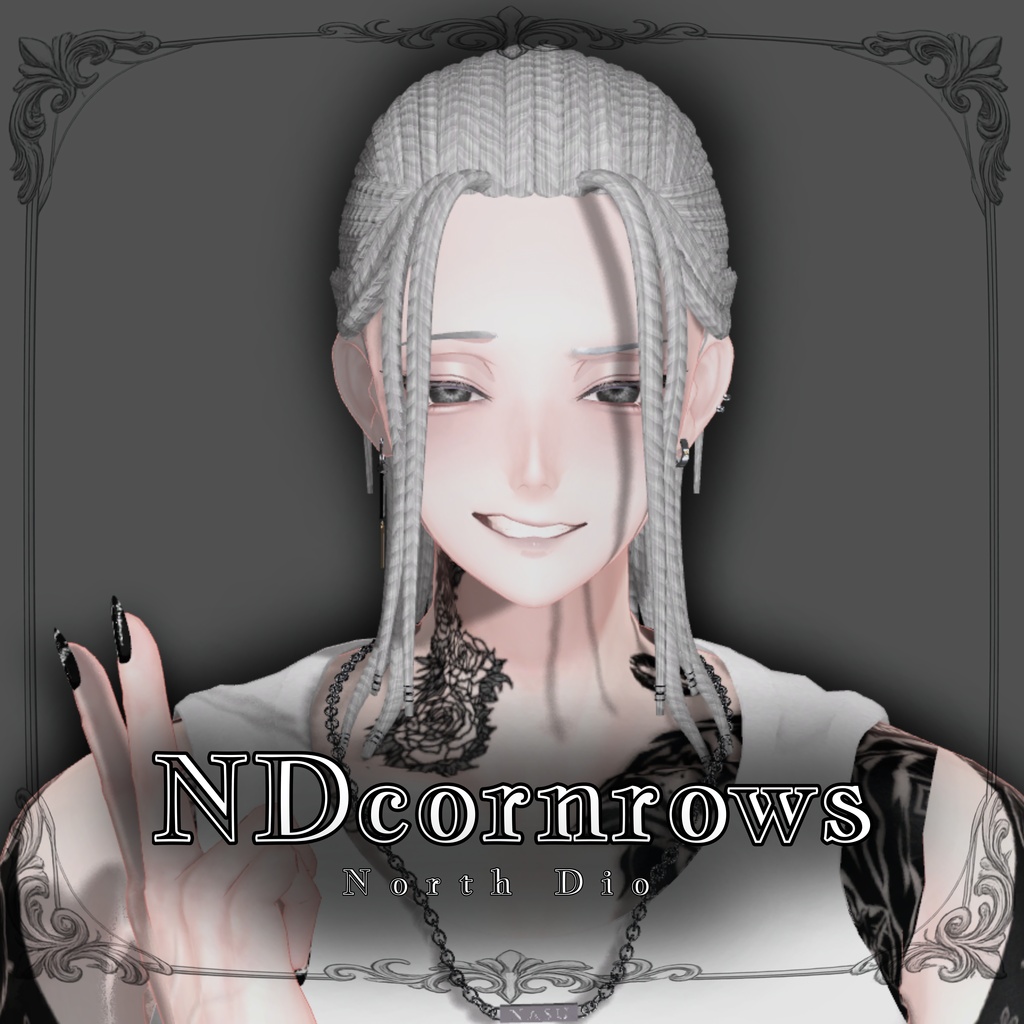 【NDcornrows】VRC cornrows Hair 