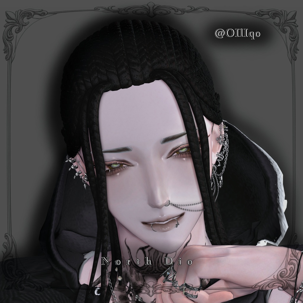 【NDcornrows】VRC cornrows Hair