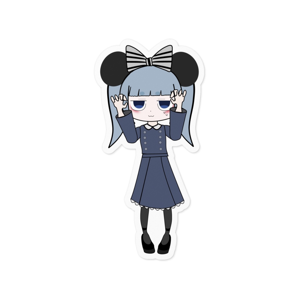 誰も話しかけんな ステッカー