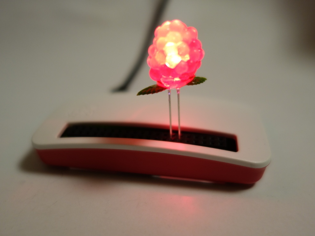 ラズベリーLED