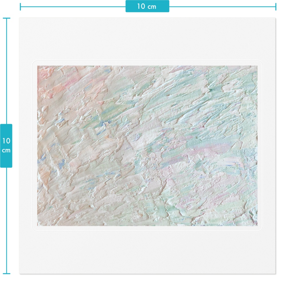 ステッカー「春の幽霊」