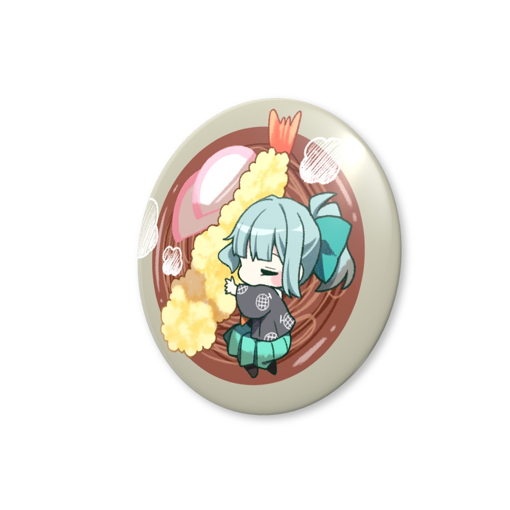 おソバリ缶バッジ【*送料別】