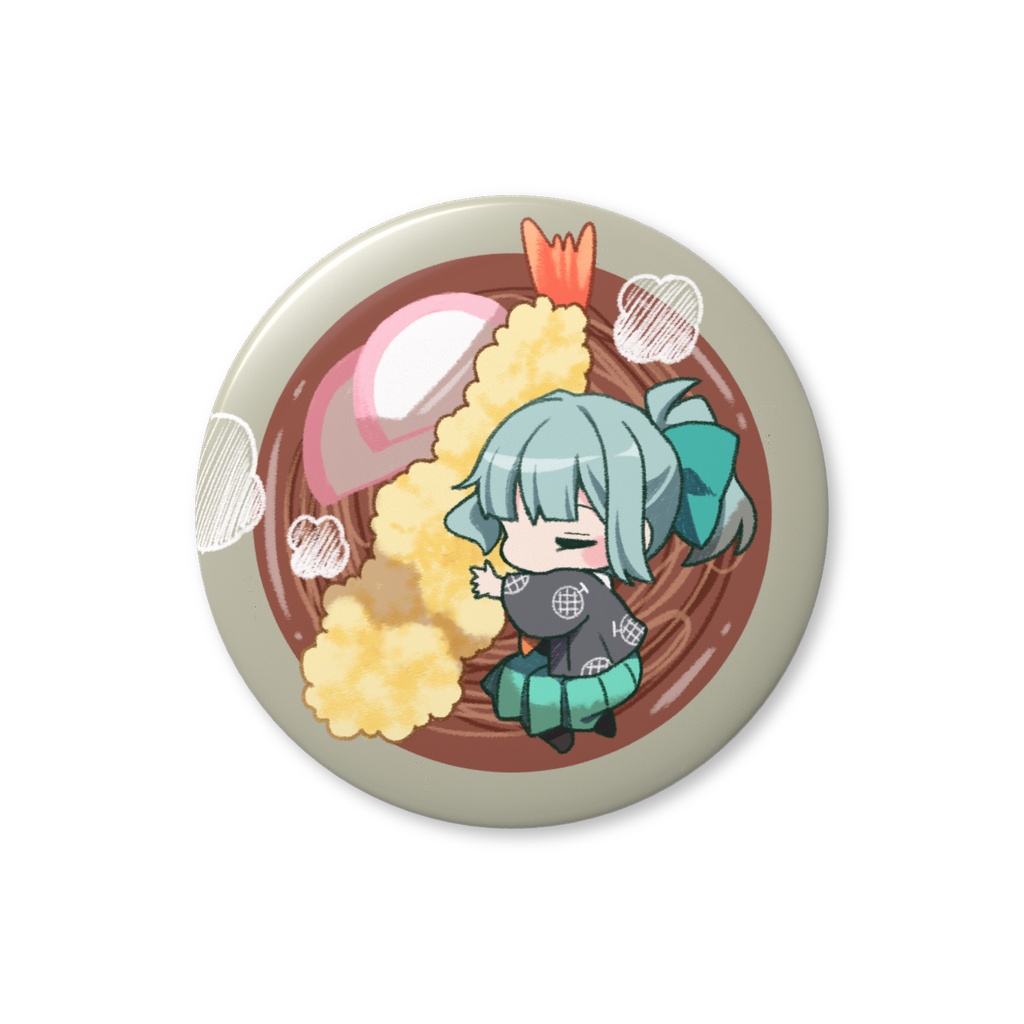 おソバリ缶バッジ【＊送料別】