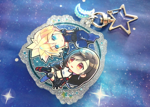 【頒布終了】ラメアクリルキーホルダー◆クラティ