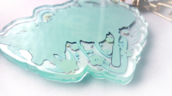 アクリルキーホルダー◆ザクエア