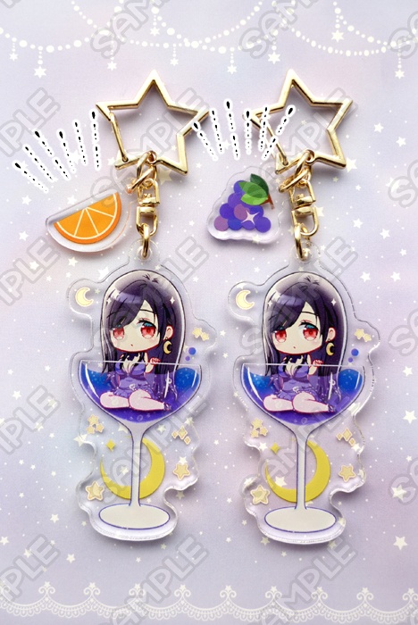 アクリルキーホルダー◆ドレスエアリス&ティファ(ティファ完売)