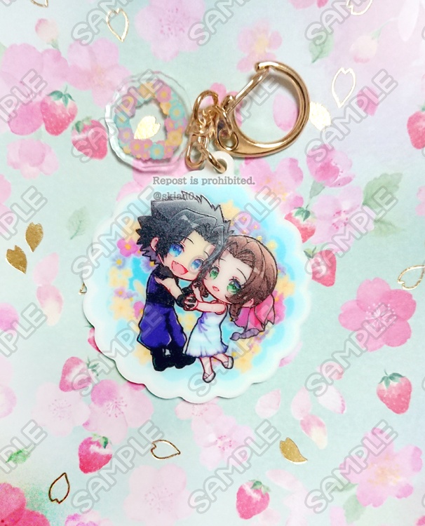 【頒布終了】アクリルキーホルダー◆CCザクエア