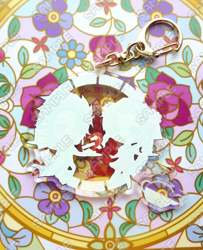 【頒布終了】アクリルキーホルダー◆創作チャイナザクエア
