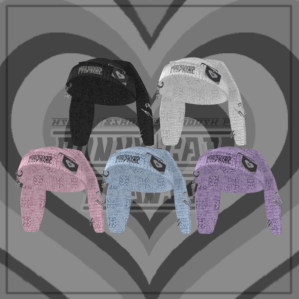 ✦bunny+cat beanie✦