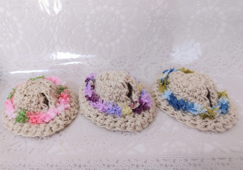 きつね用花冠ハット