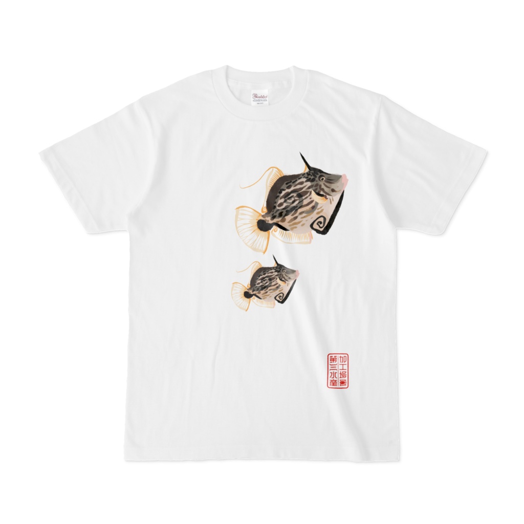 カワハギTシャツ
