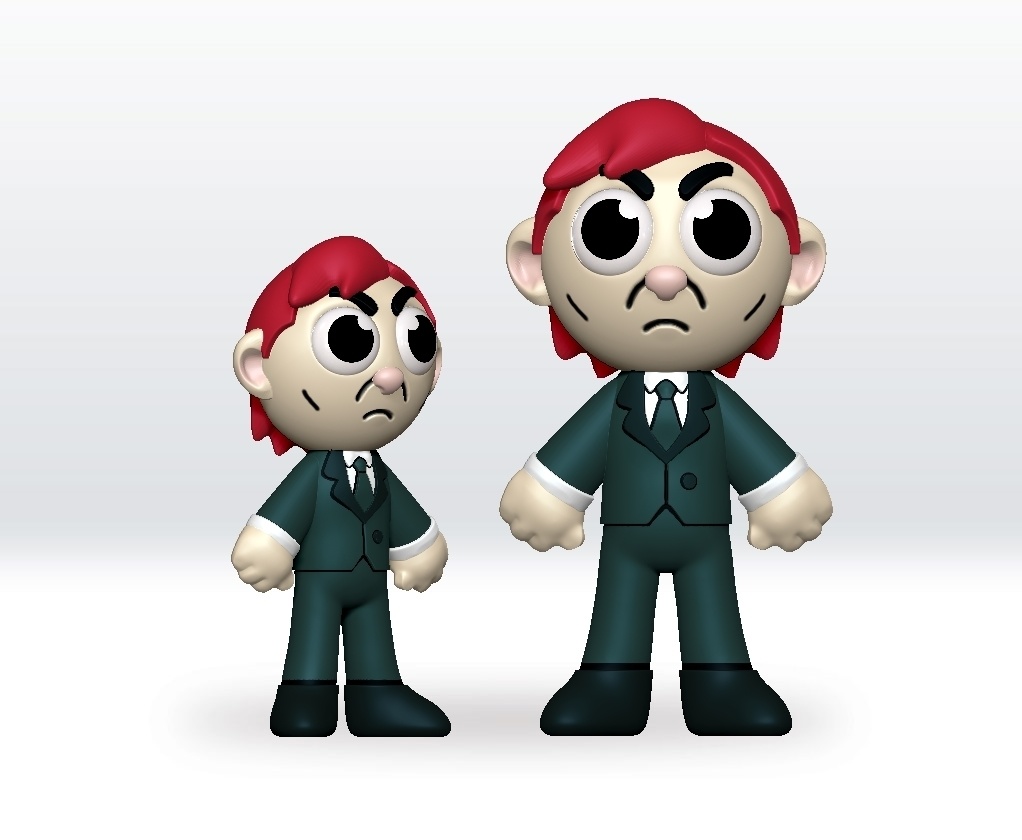 Squid game 2 Seong Gi Hun STL 3D Character Fanart