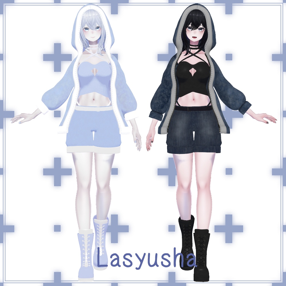 【13アバター対応】BoyishShark【MA設定済み】