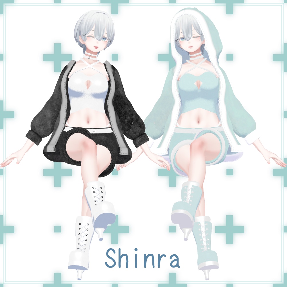 【13アバター対応】BoyishShark【MA設定済み】