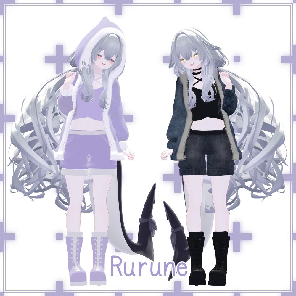 【13アバター対応】BoyishShark【MA設定済み】