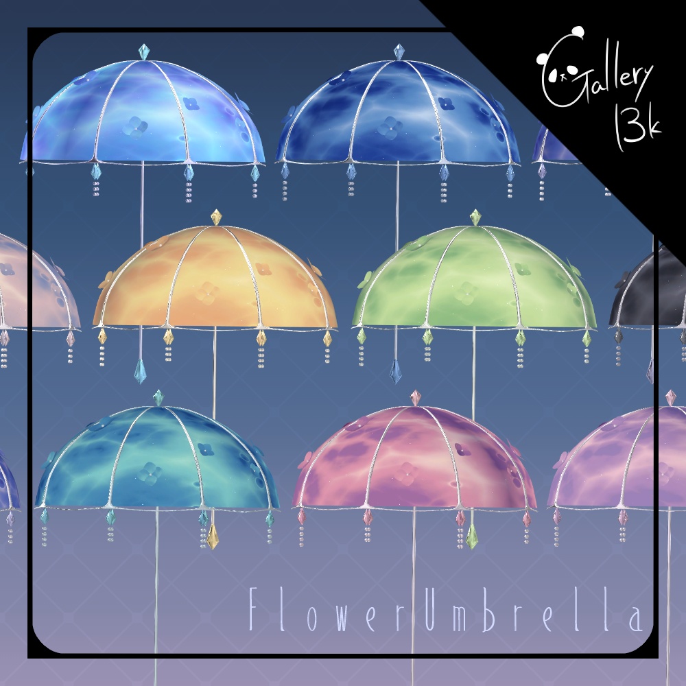 FlowerUmbrella【ギミック付き・MA設定済み】