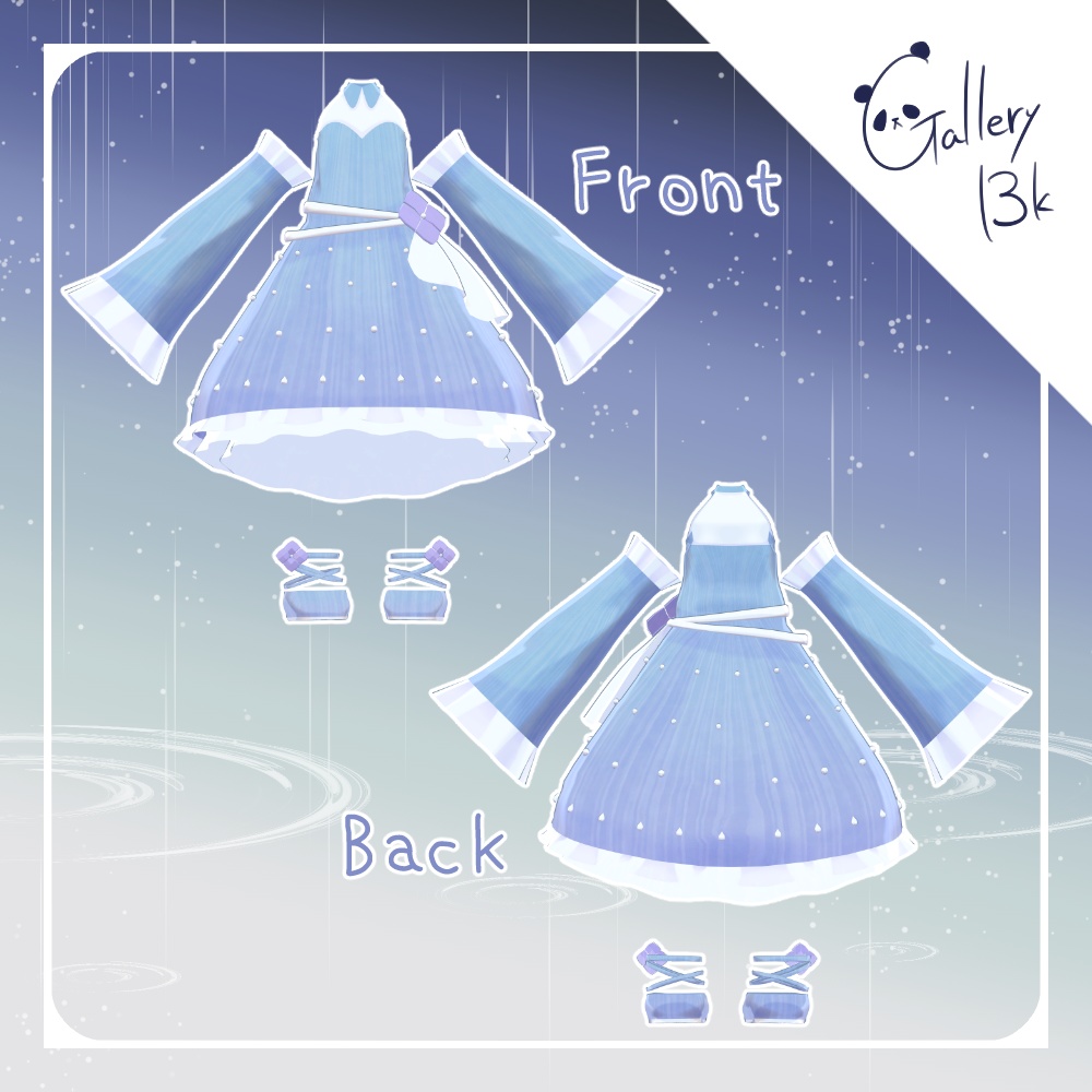 【5アバター+α対応】RainyWitch -あめふりのまじょ-【MA設定済み】