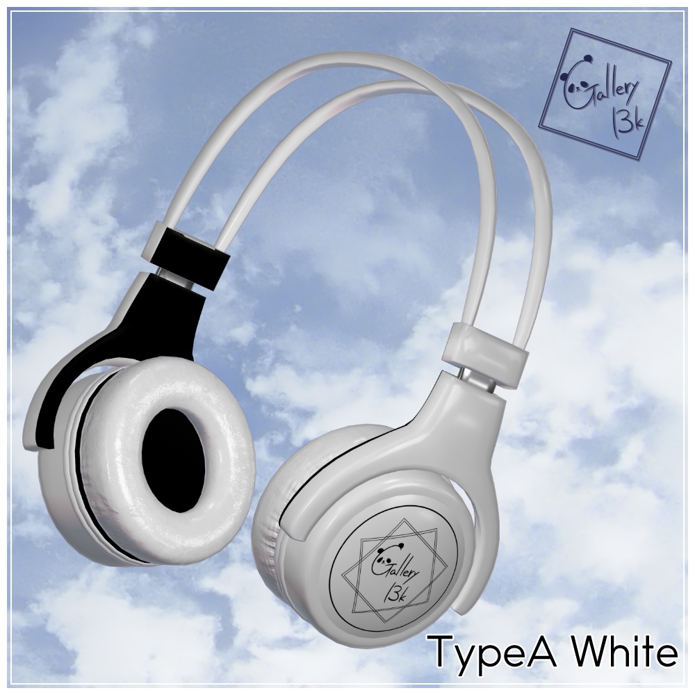 2Type Headphone 【VRC想定・MA設定済み】