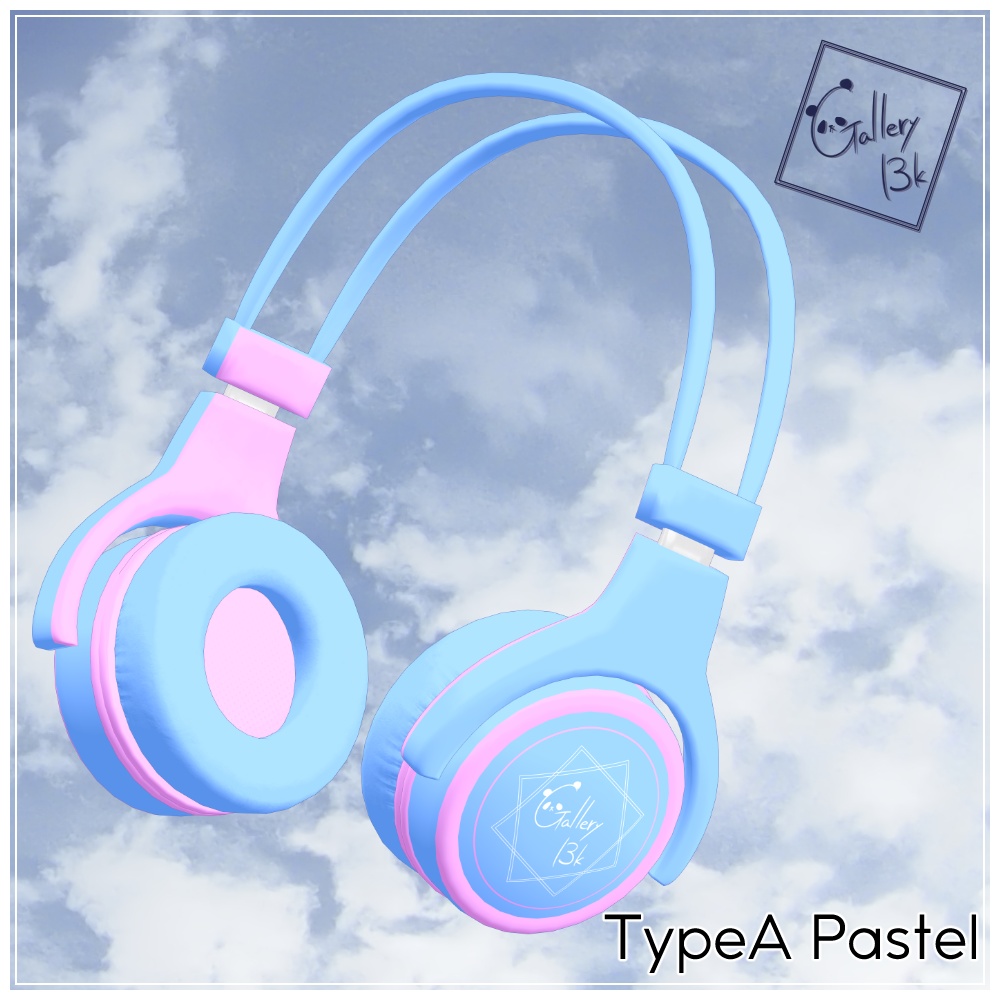 2Type Headphone 【VRC想定・MA設定済み】