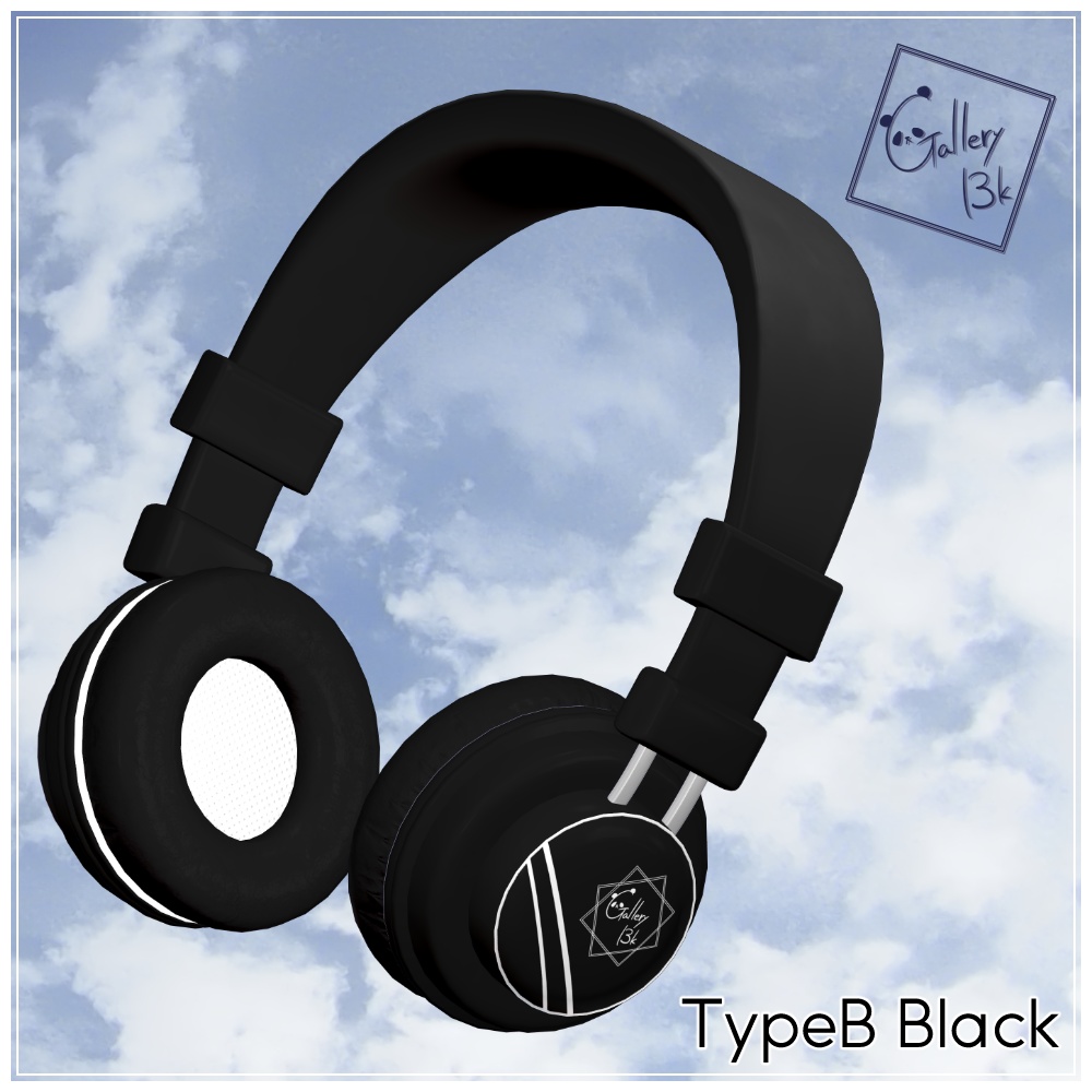 2Type Headphone 【VRC想定・MA設定済み】